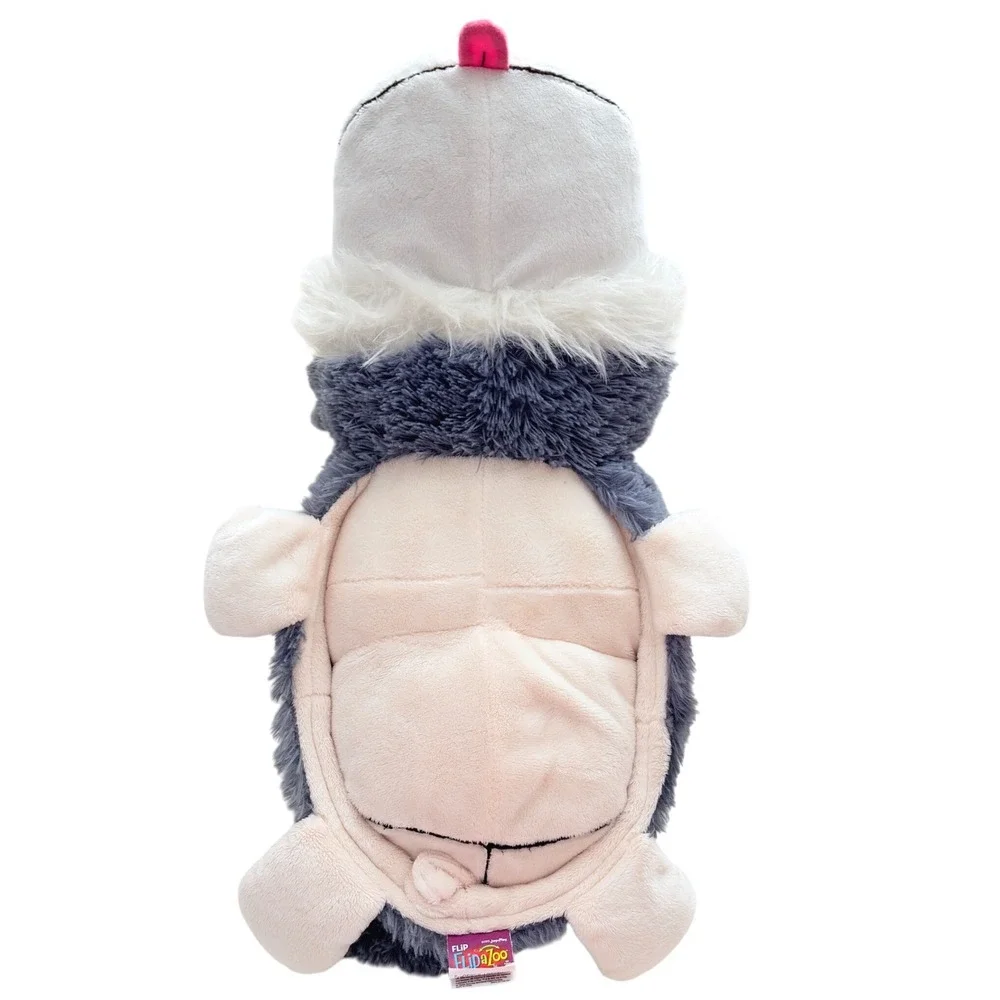 FlipAZoo Asher Husky Poppi Polar Bear Reversible Plush 2015‎ Jay At Play Toy